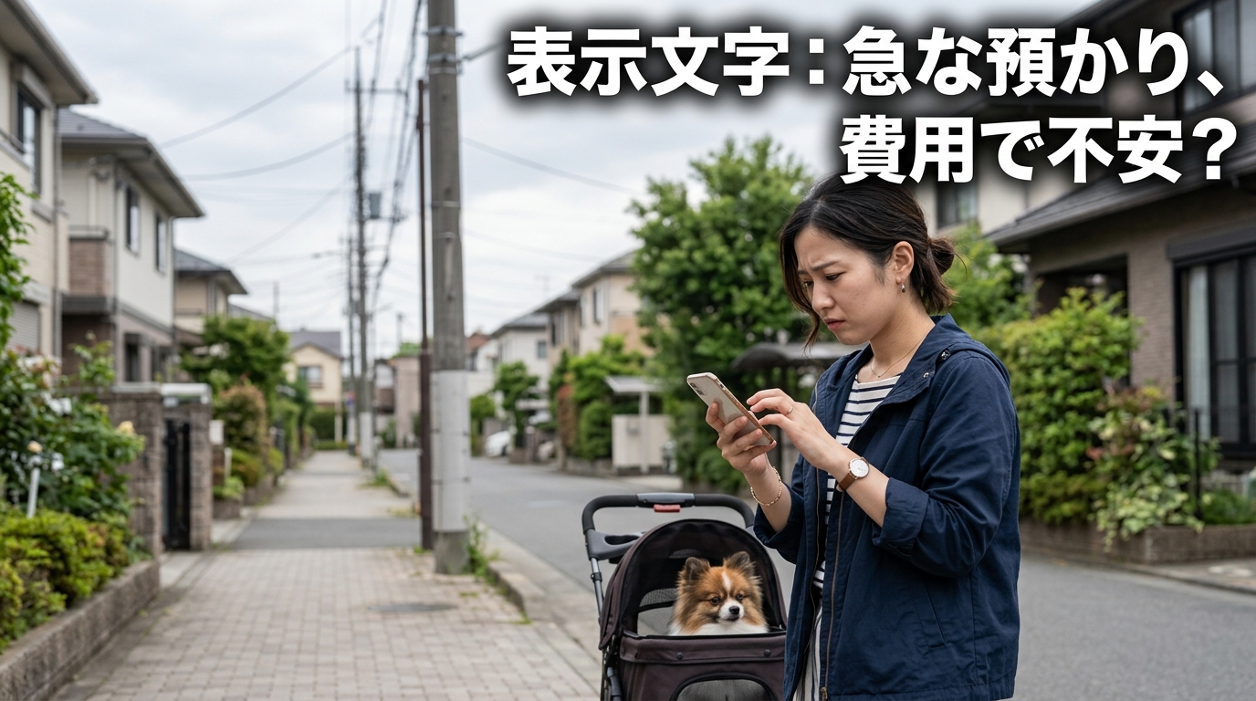 神奈川でペットホテルを急に探す飼い主さんへ。費用と安心のバランスを考える